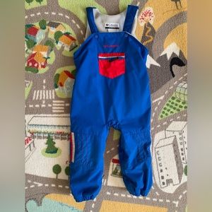 Columbia Toddler Boy snow overall pants